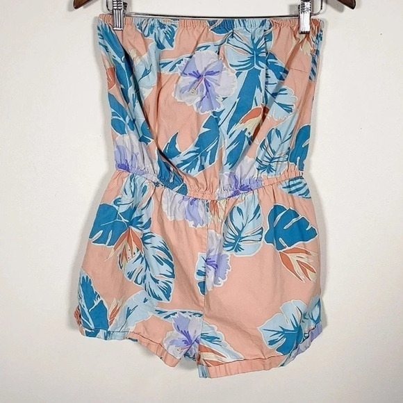 Kimchi Blue  Palm Leaves Romper - Picture 3 of 14